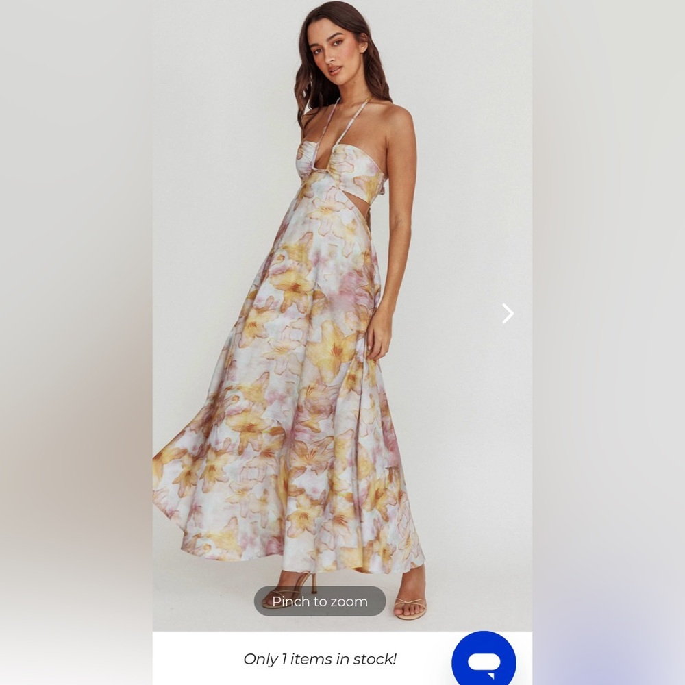 Floral summer dress